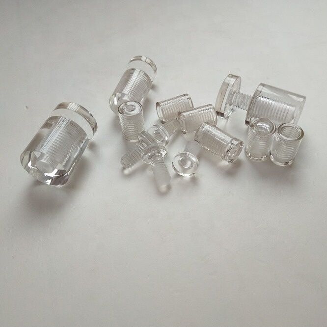 Customized Acrylic Clear Wall Mounted Standoff Screw for Sign Holder Advertising Board Bolts length 20mm