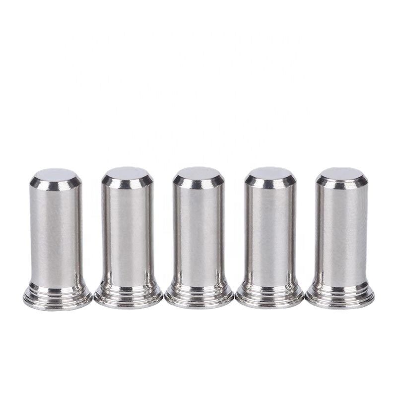Passivated Finish Self Clinching Pilot Pins Stainless Steel Type TPS Flush Mounted