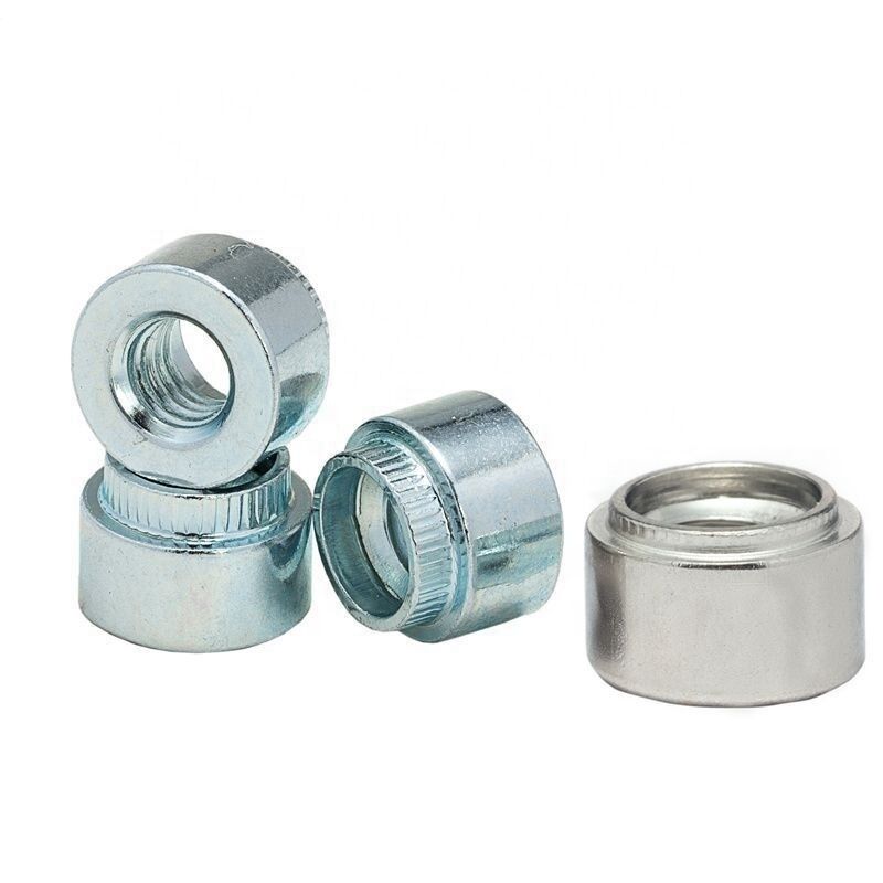 Steel Zinc Plated Insert Nut Clinch Nuts M5 Self Clinching Galvanized Flare In Nut