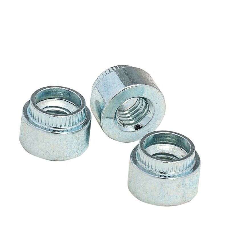 Steel Zinc Plated Insert Nut Clinch Nuts M5 Self Clinching Galvanized Flare In Nut