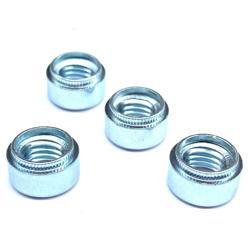 Steel Zinc Plated Insert Nut Clinch Nuts M5 Self Clinching Galvanized Flare In Nut