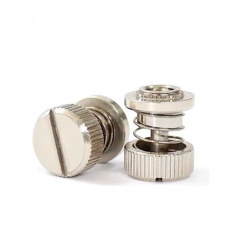 Ti Natural Clinching Stud Stainless Threaded Self Clinching Standoff Spring-loaded Captive Panel Screws PF31 Etc Standards