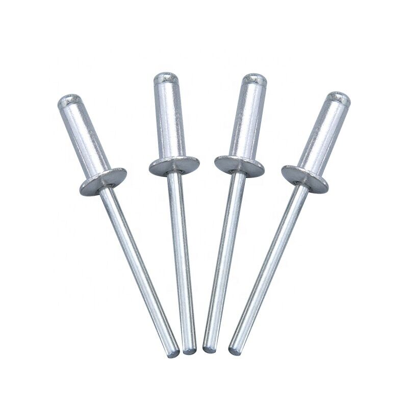 Open Type Stainless Steel Blind Rivets Polished Dome Head M3.2 M4.0 M4.8 M6.4