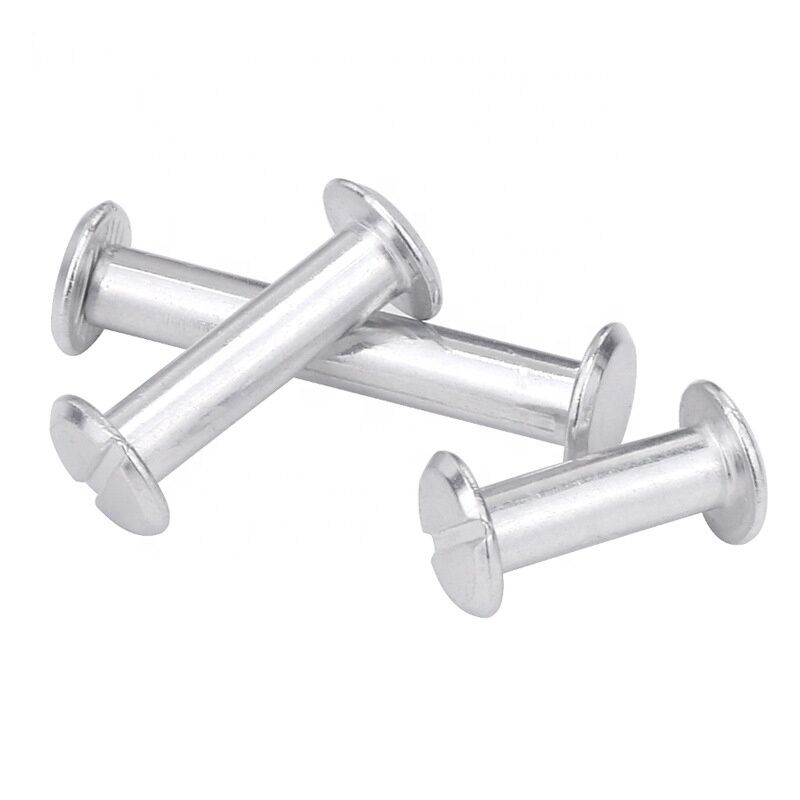 Passivated Grade 4.8/ 8.8/ 10.9/ 12.9 Stainless Steel Chicago Screw for Leather Manufacture