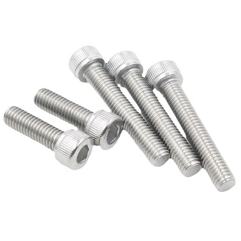 Stainless Steel DIN912 Hex Socket Screws Cap Head M6*25 Grade 4.8/6.8/8.8/10.9/12.9 and Versatile Design