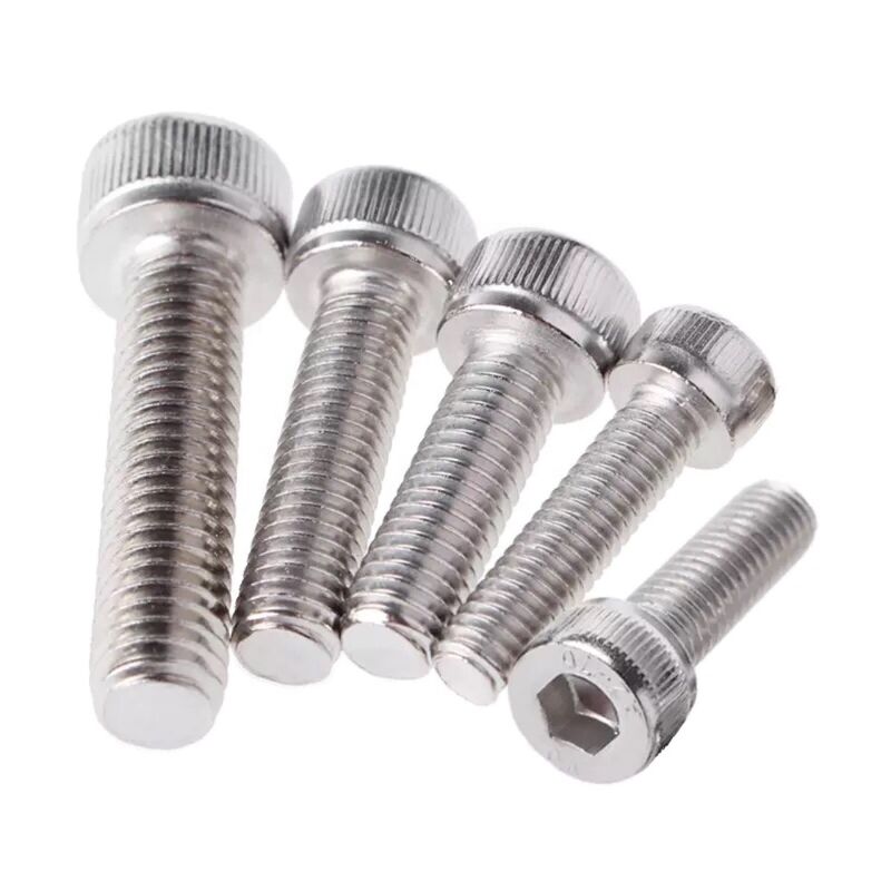 Stainless Steel DIN912 Hex Socket Screws Cap Head M6*25 Grade 4.8/6.8/8.8/10.9/12.9 and Versatile Design