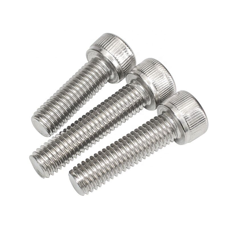 Stainless Steel DIN912 Hex Socket Screws Cap Head M6*25 Grade 4.8/6.8/8.8/10.9/12.9 and Versatile Design