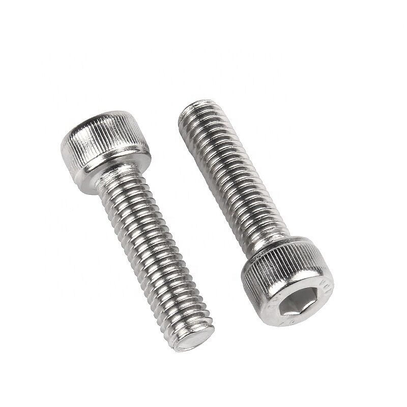 Stainless Steel DIN912 Hex Socket Screws Cap Head M6*25 Grade 4.8/6.8/8.8/10.9/12.9 and Versatile Design