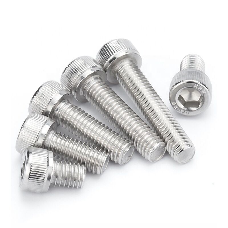 Stainless Steel DIN912 Hex Socket Screws Cap Head M6*25 Grade 4.8/6.8/8.8/10.9/12.9 and Versatile Design