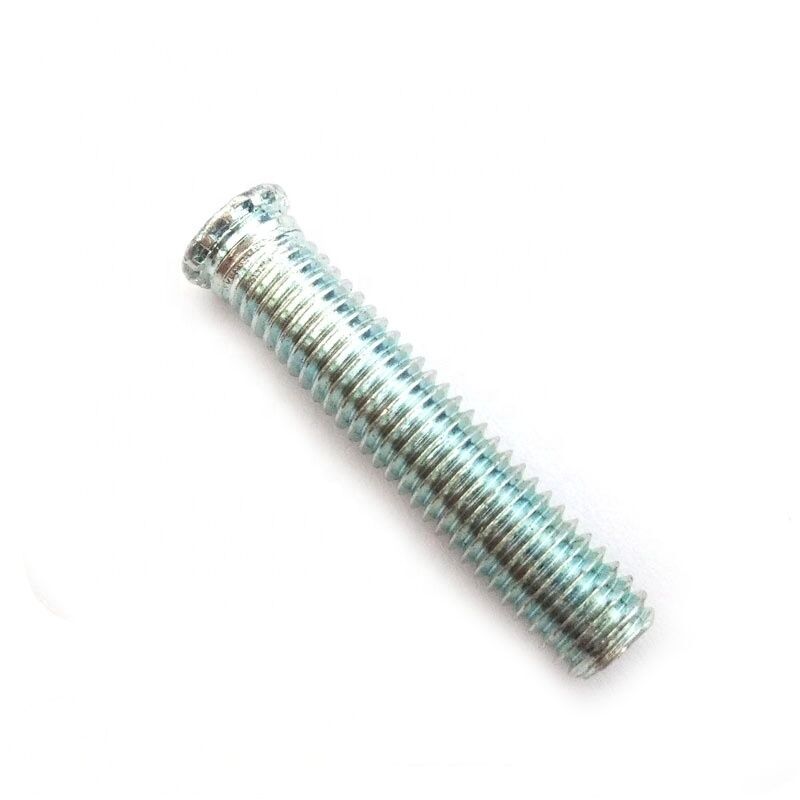 M4 M5 Carbon Steel Self Clinching Stud for Sheet Metal High Flush-Head Studs FH TFH FHS Galvanized Low Displacement