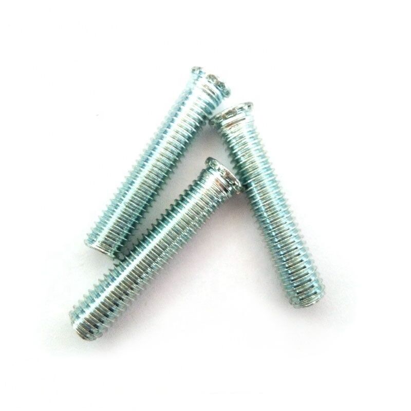 M4 M5 Carbon Steel Self Clinching Stud for Sheet Metal High Flush-Head Studs FH TFH FHS Galvanized Low Displacement