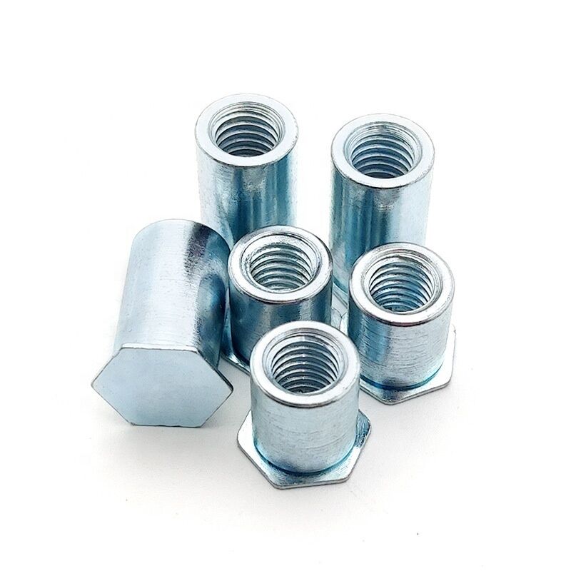 Aluminium Hex Head Blind Hole Self Clinch Standoff Zinc Plated Finish For Metal Plate