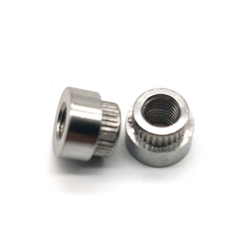 Stainless Steel Round Knurled Head Rivet Nut with Metric Size M3-M8 for Secure Sheet Metal Fastening