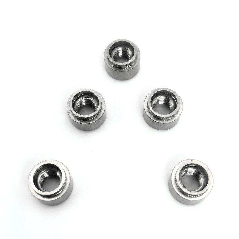 Small Metal Parts Rivet Bush with Round Knurled Head and Stainless Steel Material at Affordable