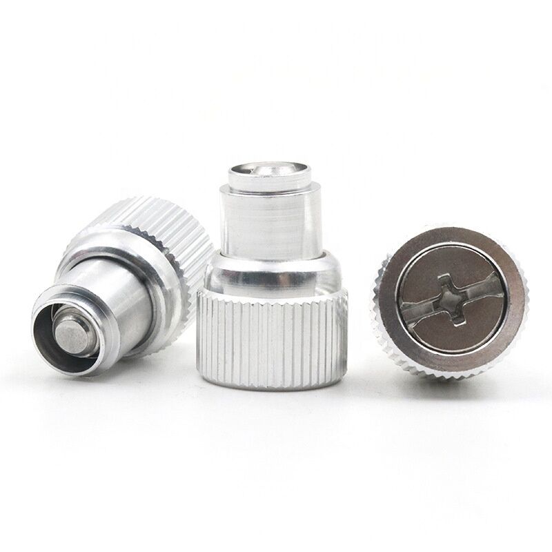 Screws PF41/PF42/PF15/PF25 Captive Panel Zinc-Plated Knurling Knob Spring-Loaded Screws Washers type NO and Blots
