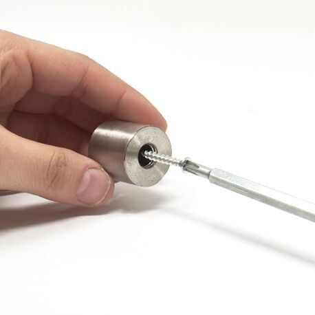 Double Sided Sign Spacer Standoff Glass Panels Stand Off Wall Mount Picture Frame Standoffs for Professional Presentation