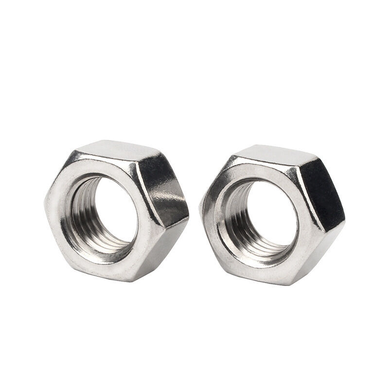 Provide Sample M8 Hex Nuts Stainless Steel Hexagon Nut GB52 for Food Beverage from Professional Manufacturing