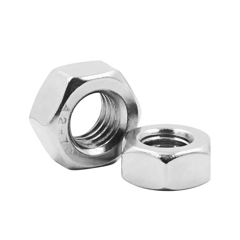 Customized A-70 Stainless Steel M5 Weld Nuts Hex Nut in Metric Measurement System with ISO Standard