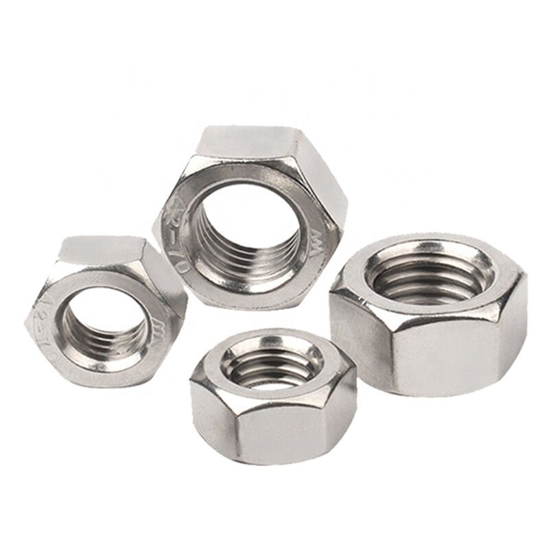 Customized A-70 Stainless Steel M5 Weld Nuts Hex Nut in Metric Measurement System with ISO Standard