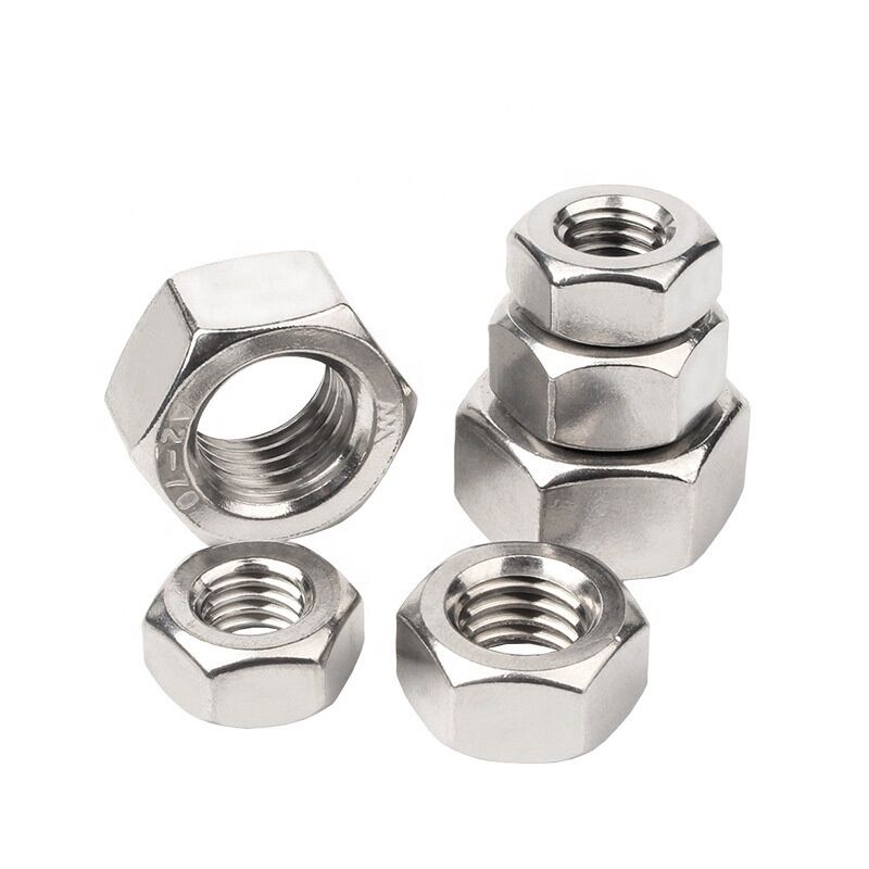 Customized A-70 Stainless Steel M5 Weld Nuts Hex Nut in Metric Measurement System with ISO Standard