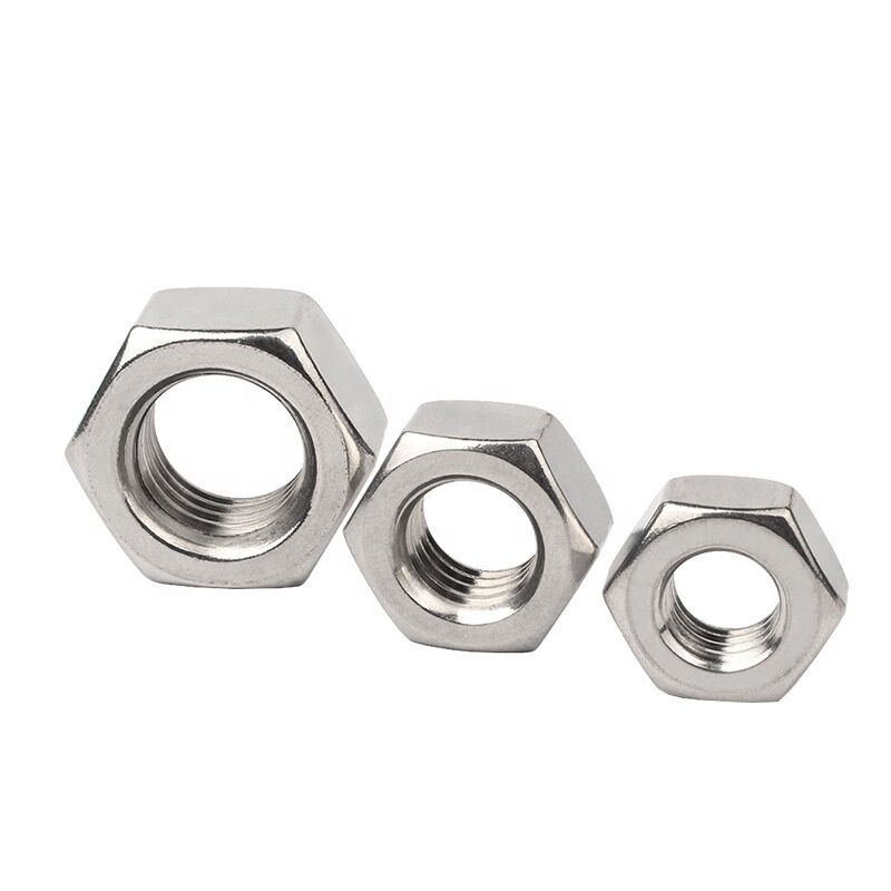 100% Inspection Before Shipment DIN934 M6 Stainless Steel Hex Nuts for Food Beverage Industry Efficiency