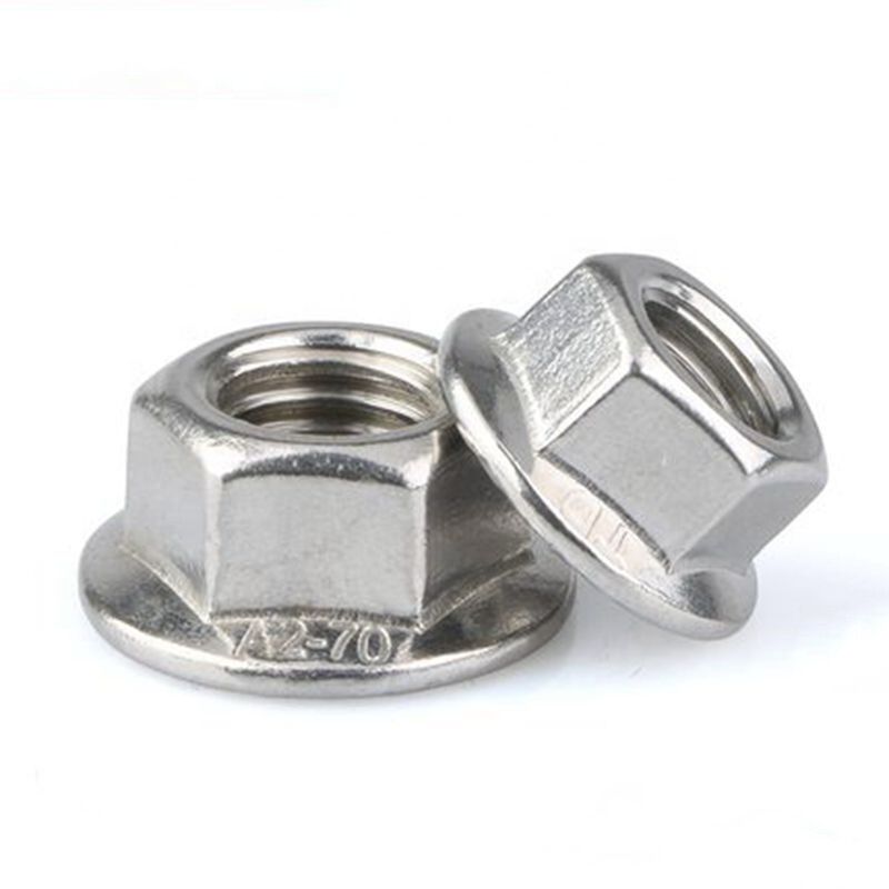 Metric Measurement System Stainless Steel Weld Hex Flange Nut for Automotive Industry at Affordable Pric