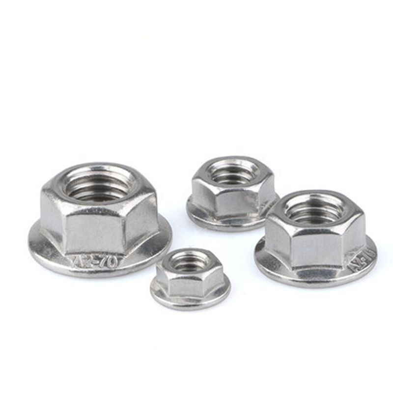 Metric Measurement System Stainless Steel Weld Hex Flange Nut for Automotive Industry at Affordable Pric