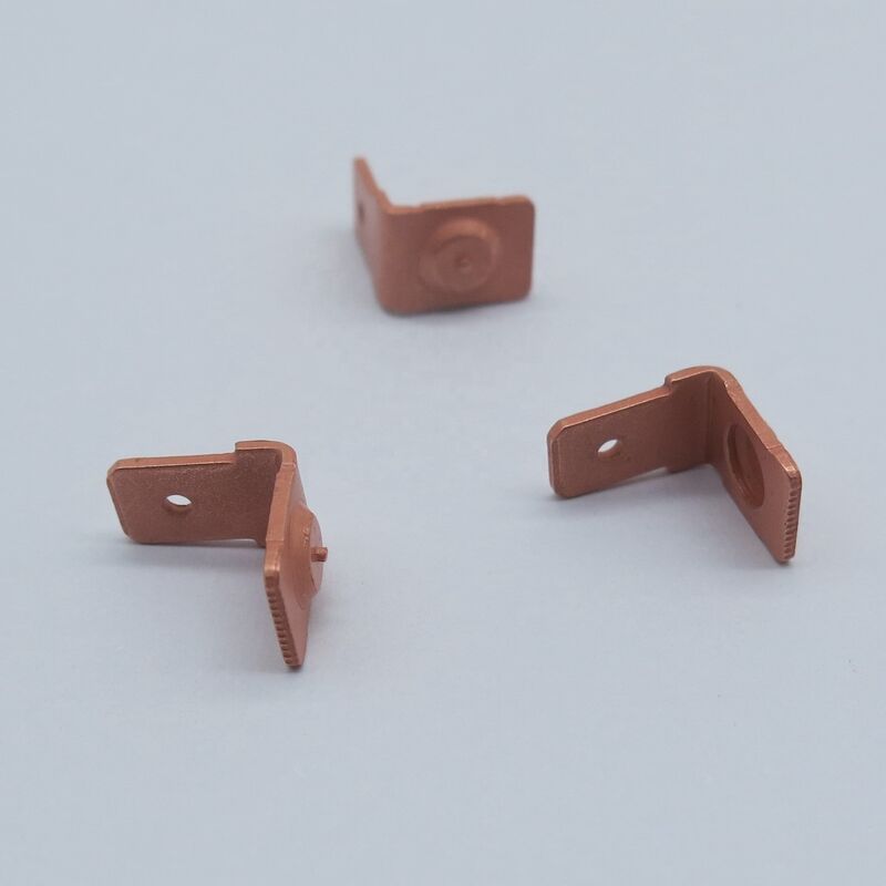 Customized Size and Sample Offered Capacitors Discharge Copper Plated Earth Tag for Stud Welding CD Studs