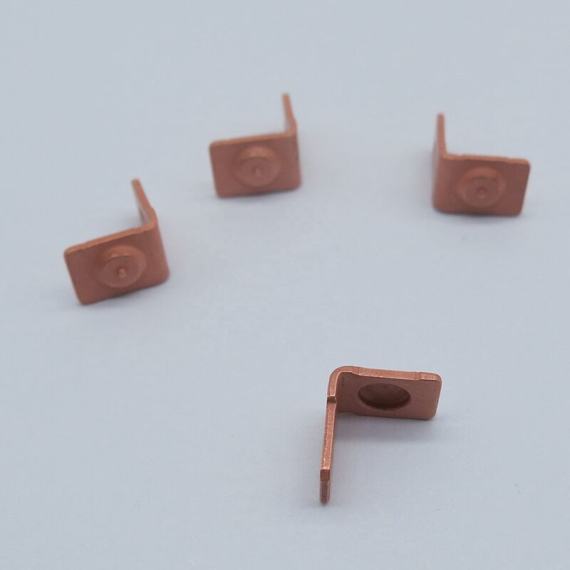 Customized Size and Sample Offered Capacitors Discharge Copper Plated Earth Tag for Stud Welding CD Studs