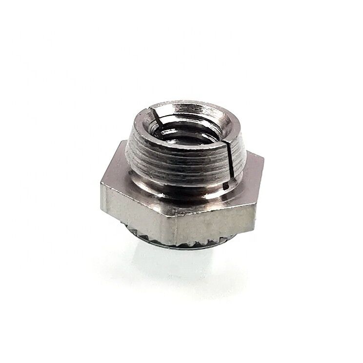 Carbon Steel Self Locking Outer Hexagon Press Nut Overall Length 4.4-6.59mm