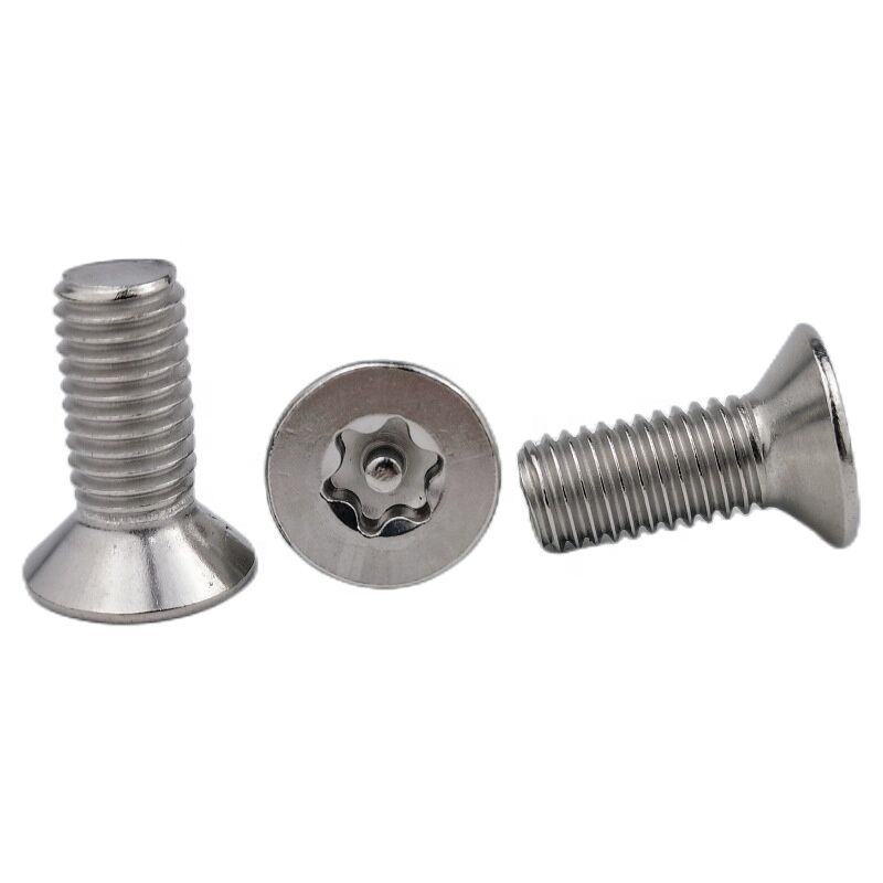 Customized GB2674 Stainless Steel Torx Countersunk Flat Head Screws With Stud M4 Passivated Measurement System Inch
