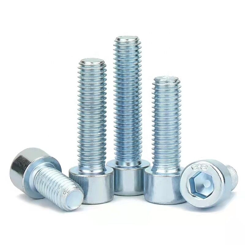 GB70 White Blue Zinc Hex Round Head Galvanizing Screw Hexagon Socket Head Screw M5 Hot Item in Metric Measurement System