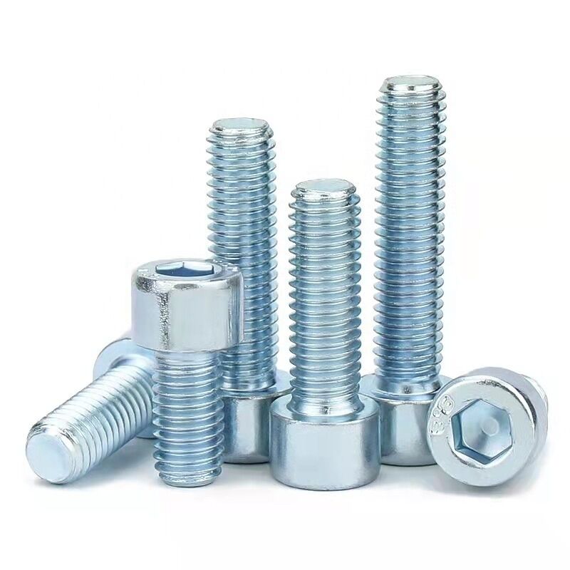 GB70 White Blue Zinc Hex Round Head Galvanizing Screw Hexagon Socket Head Screw M5 Hot Item in Metric Measurement System