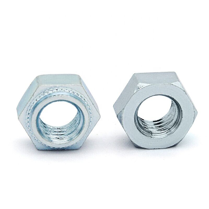 Zinc Plated Carbon Steel Hex Clinch Nuts M6 M8 M10 M12 Press Threaded Insert
