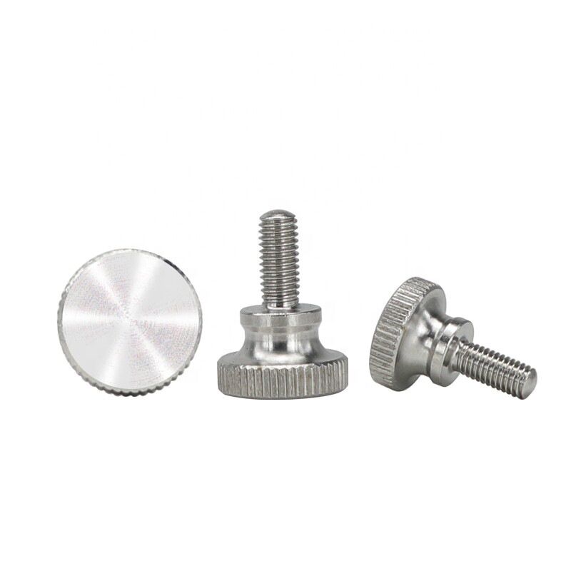 Metric Measurement System Stainless Steel High GB834 Head Knurled Knob Screw Thumb Hand Screw for Heavy Duty Applications