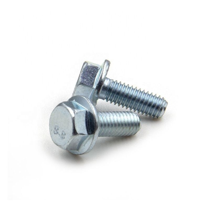 Zinc Plating Carbon Steel Flange Bolts GB5789 Standard 8.8 Grade Full Thread Hex Bolt Provided Sample