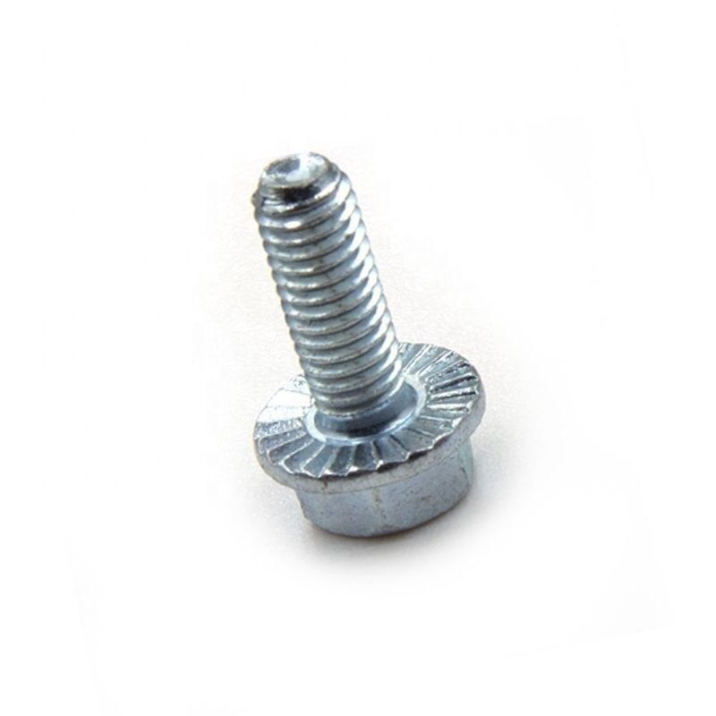 Zinc Plating Carbon Steel Flange Bolts GB5789 Standard 8.8 Grade Full Thread Hex Bolt Provided Sample