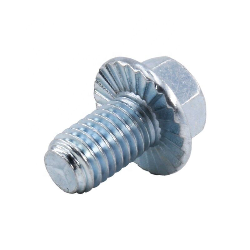 Zinc Plating Carbon Steel Flange Bolts GB5789 Standard 8.8 Grade Full Thread Hex Bolt Provided Sample