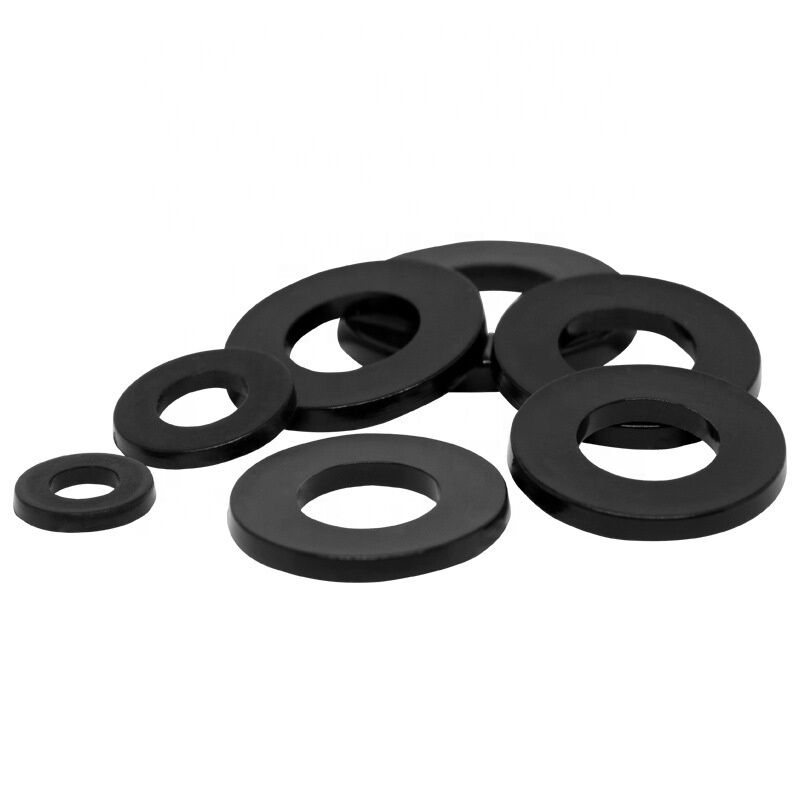 Tightening Down Fasteners Nylon Plastic Gasket for Plastic Black PA66 Shim Glass Filled