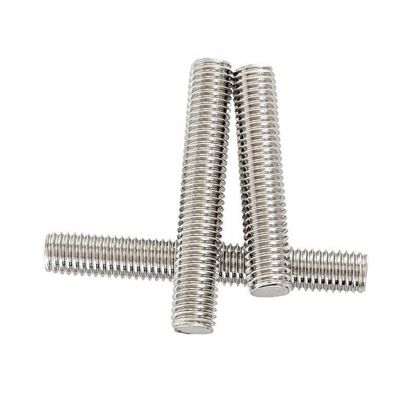 Customized Stainless Steel DIN 976 Threaded Bar Rods Bolt and Nuts Full Threaded Metric System Direct with ODM Support
