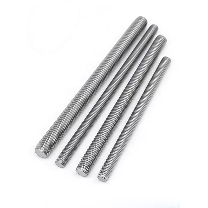 Customized Stainless Steel DIN 976 Threaded Bar Rods Bolt and Nuts Full Threaded Metric System Direct with ODM Support